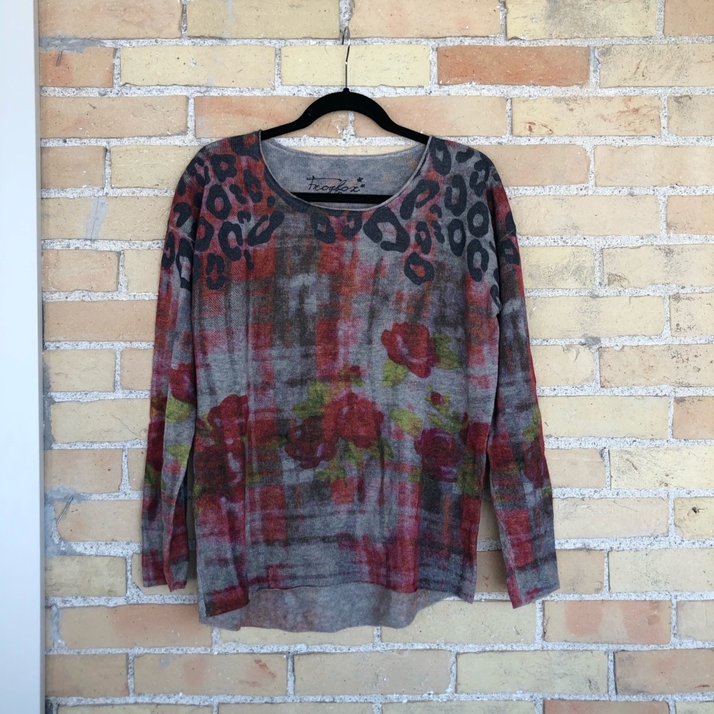 Frogbox Wool/Cashmere Multicoloured Sweater